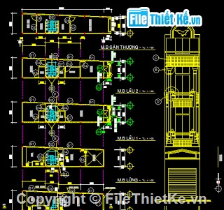 Bản vẽ,Bản vẽ autocad,Bản vẽ nhà phố,nhà mặt phố,nhà phố 3.5 tầng